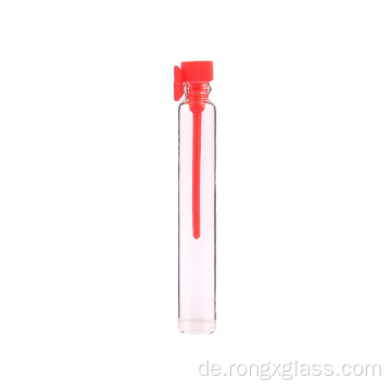 Glasfutterflasche mit Stopper